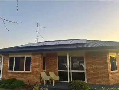 Energy Point solar installation in the Waikato