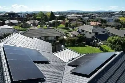 Energy Point solar installation in the Waikato