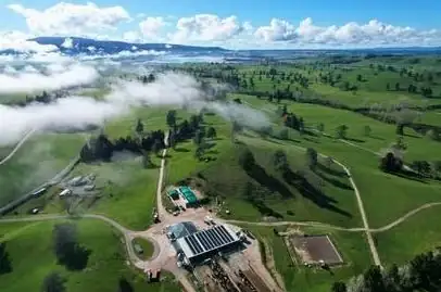 A Waikato farm with solar on a shed roof