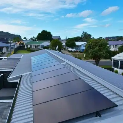Energy Point solar installation in the Waikato